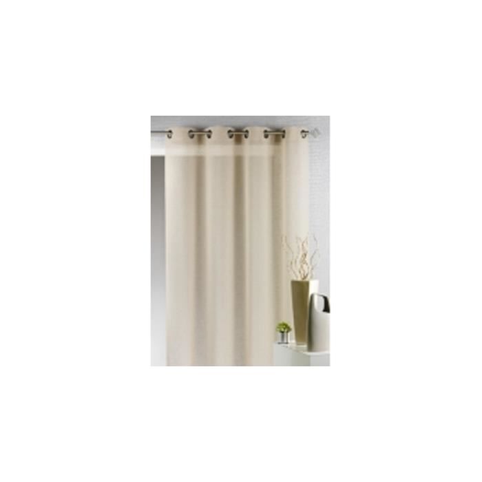 Rideau Bouchara en Etamine Classique Bouchara lin - Achat / Vente ... Rideau Bouchara en Etamine Classique Bouchara lin - Achat / Vente ...