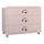 Commode en panneaux de particules avec 3 tiroirs,