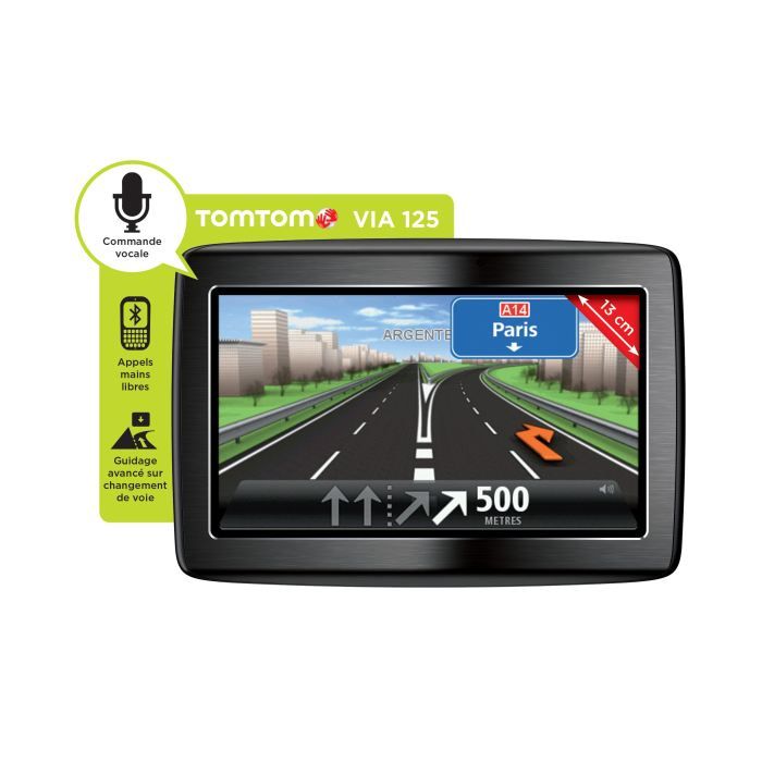 GPS TomTom Via 125 Europe   Achat / Vente GPS AUTONOME TomTom Via 125