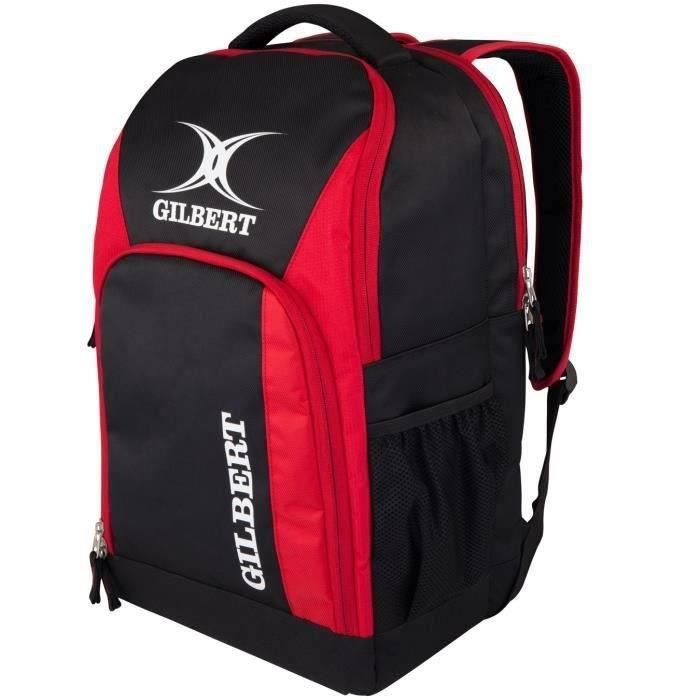 GILBERT Sac à dos Club V3 - Homme - Noir et rouge