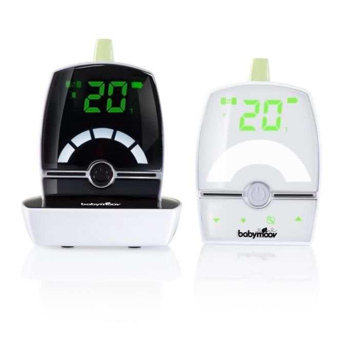 BABYMOOV Ecoute-bébé Babyphone Premium Care + fonction berceuse