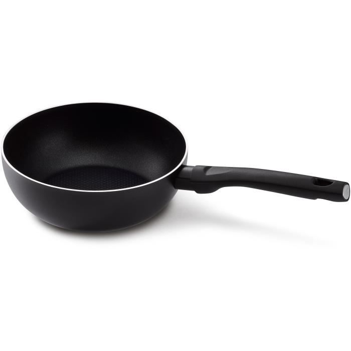 KITCHEN FUN BY BEKA 13850204 Salsa Mini Poêle Wok 20 cm - Tous feux + induction - Noir