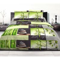 PARURE DE COUETTE Parure de couette 100% Coton ZEN SPIRIT - 1 housse PARURE DE COUETTE Parure de couette 100% Coton ZEN SPIRIT - 1 housse