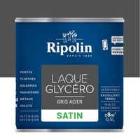 PEINTURE - VERNIS RIPOLIN Laque glycéro déco pour intérieur et extér PEINTURE - VERNIS RIPOLIN Laque glycéro déco pour intérieur et extér