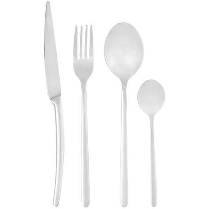 PRADEL HERITAGE Ménagère 16 pièces Flord gris