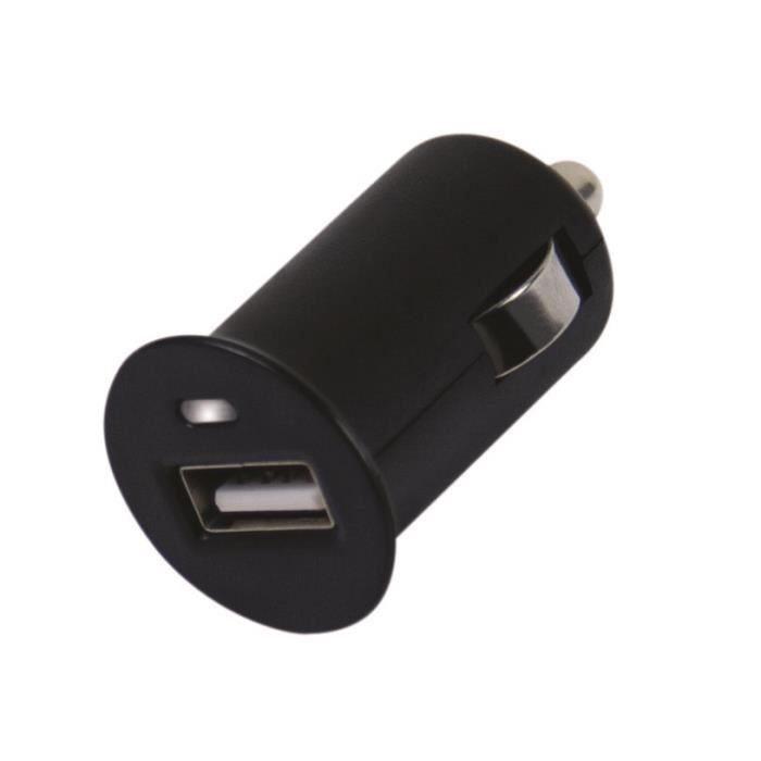 Chargeur allume-cigare APM600220 - 1 ampère - Noir