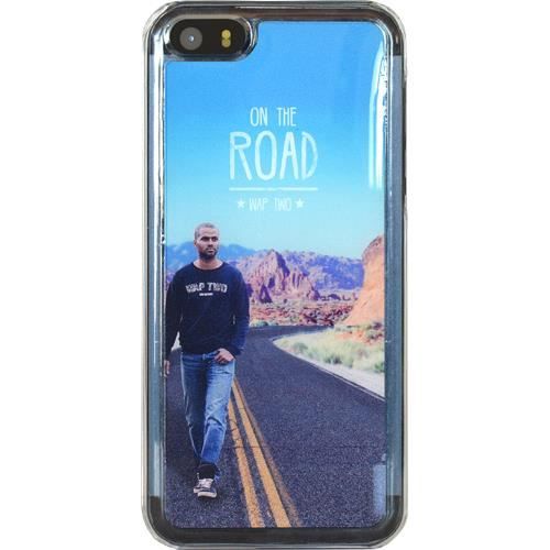 WT Coque de protection Tony Parker pour iPhone 5 / 5C / 5S - Rigide - Décor Road