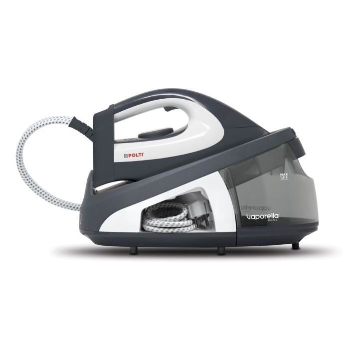 VAPORELLA Centrale vapeur Simply Vs10.12 - 2200 W - 120g/min - PLEU0239 Noire