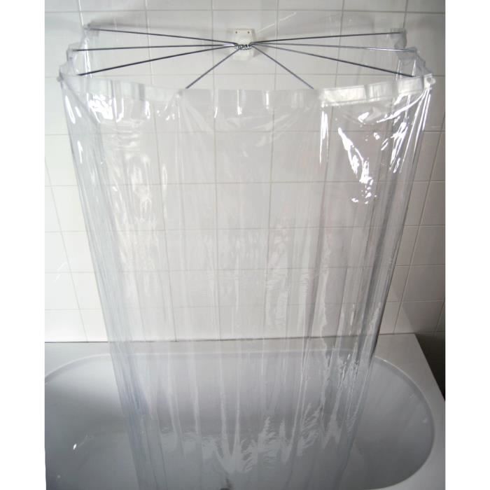 RIDDER Abri-douche Ombrella rideau - Transparent