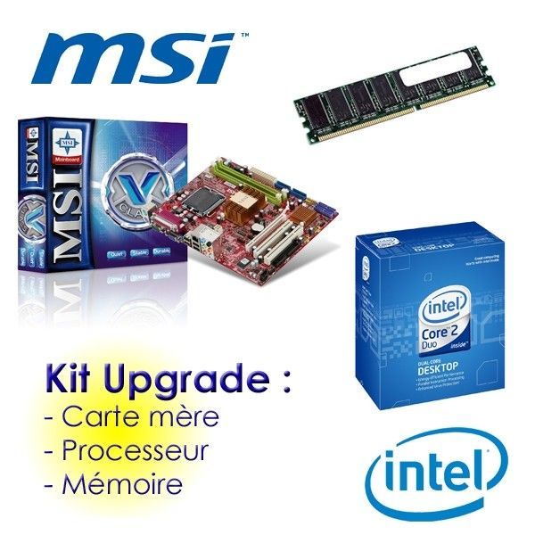 Kit dévolution Intel Core 2 Duo   Achat / Vente PACK COMPOSANT Kit d