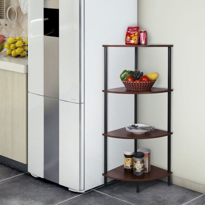 Etagere angle bois - Achat / Vente pas cher