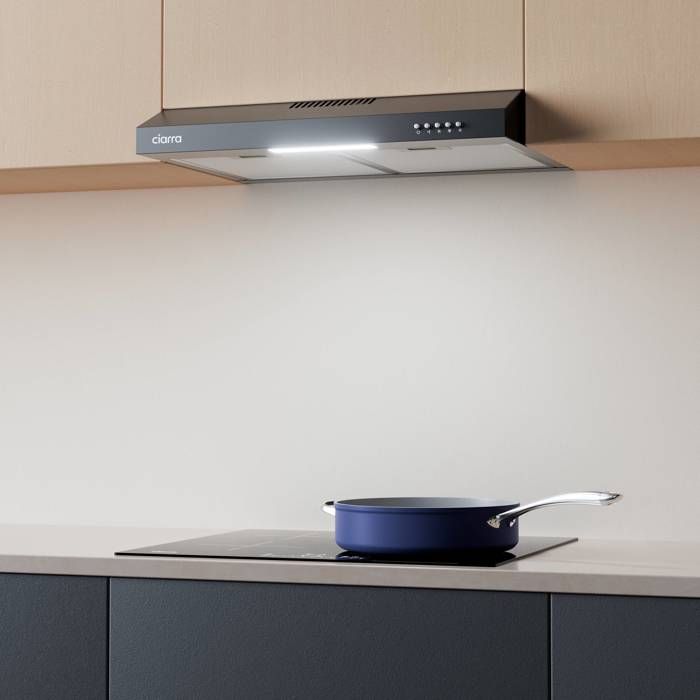  Hotte aspirante 60cm Visière Encastrable2