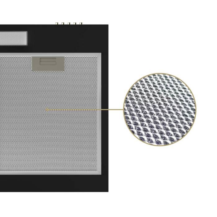  Hotte aspirante 60cm Visière Encastrable3