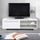 Dora Meuble TV avec Tiroirs Laque Blanc,Scandinave