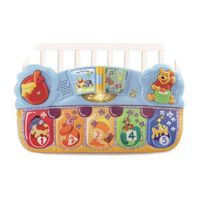 TABLE JOUET D'ACTIVITÉ WINNIE L'OURSON Tap tap piano VTECH TABLE JOUET D'ACTIVITÉ WINNIE L'OURSON Tap tap piano VTECH