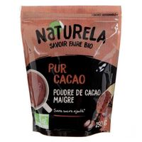 CACAO - CHOCOLAT Naturela -250g- Pur Cacao Maigre 10 - 12% MG Sans CACAO - CHOCOLAT Naturela -250g- Pur Cacao Maigre 10 - 12% MG Sans