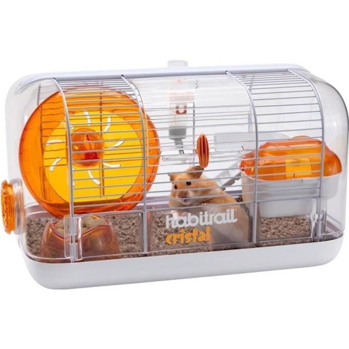 HABITRAIL Cage Cristal 41x13x27cm - Pour rongeurs