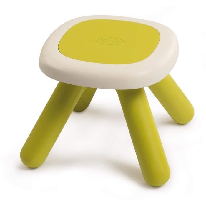 SMOBY - Kid Tabouret Intérieur / Extérieur Vert