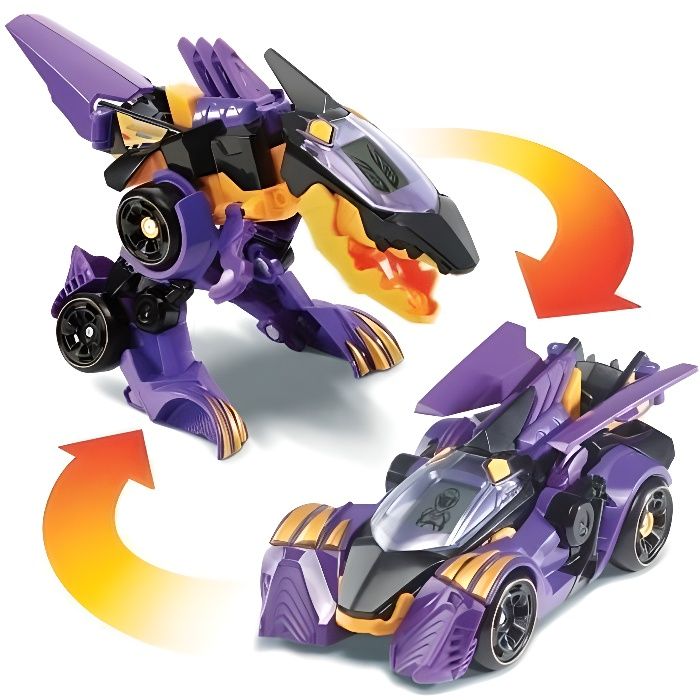 Switch & Go Dinos - Brutor Super Spinosaure (Voiture de course)