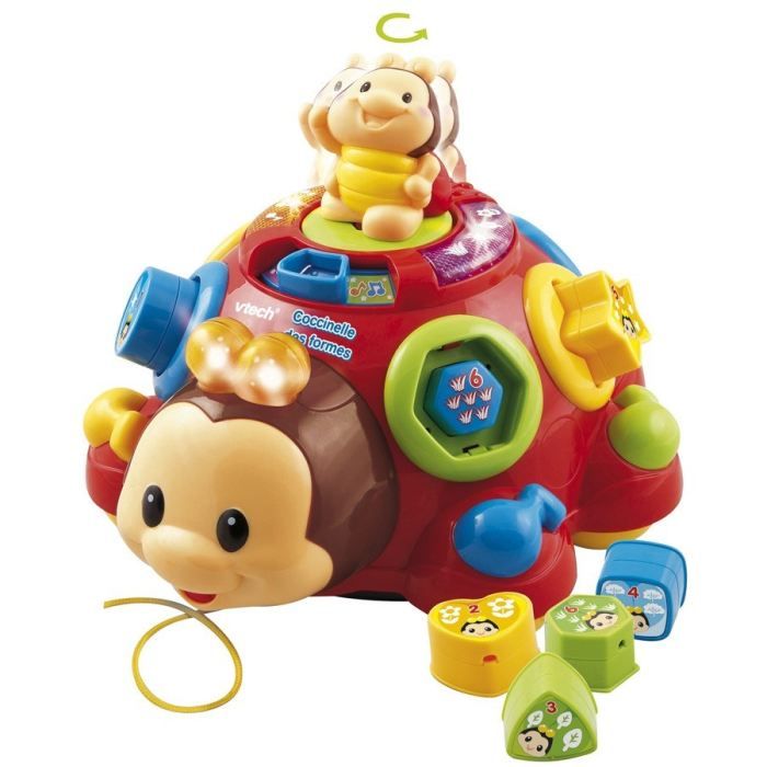 VTECH BABY - Coccinelle des Formes Rouge