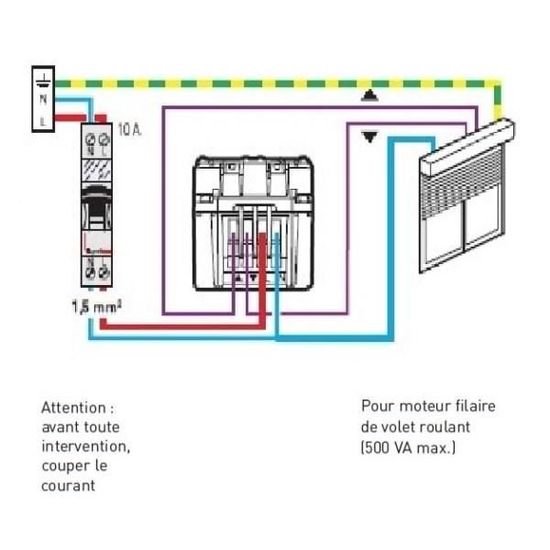 Cablage Inter Volet Roulant
