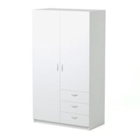 ARMOIRE DE CHAMBRE VARIA Armoire de chambre style contemporain blanc ARMOIRE DE CHAMBRE VARIA Armoire de chambre style contemporain blanc