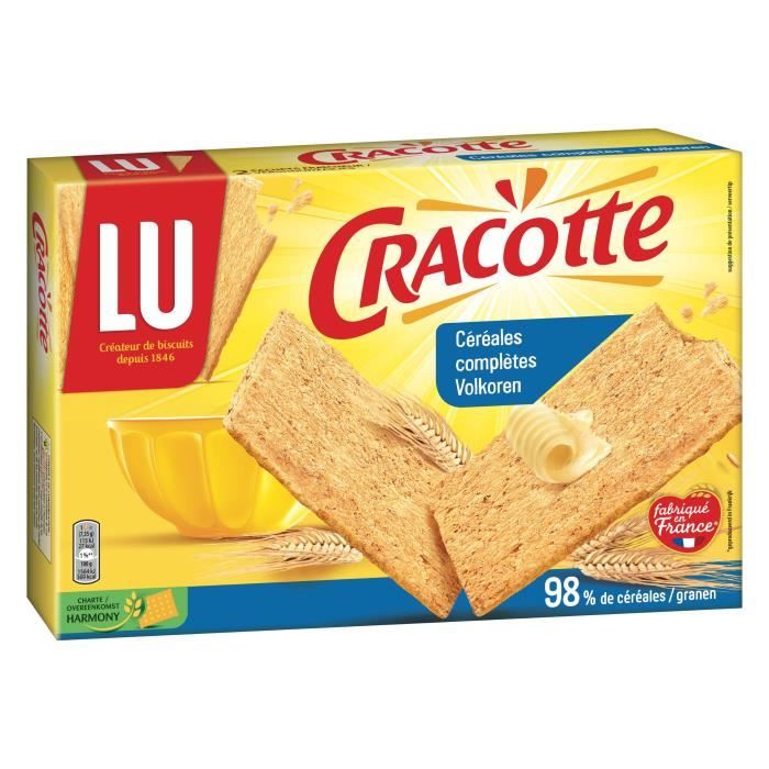 LU Cracotte Céréales complètes 250g