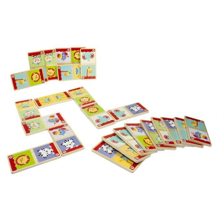 FISHER PRICE Mes Premiers Dominos en bois