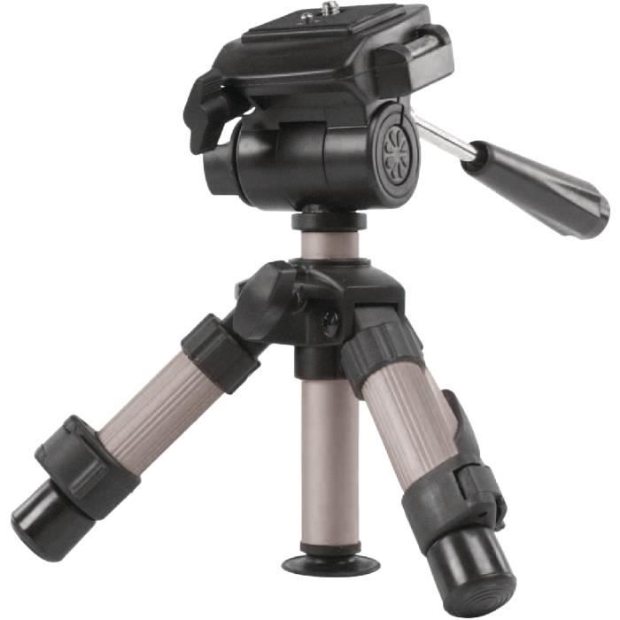 KONIG KN-TRIPOD17N Mini-trépied 22 cm 1 kg - Noir et Argent