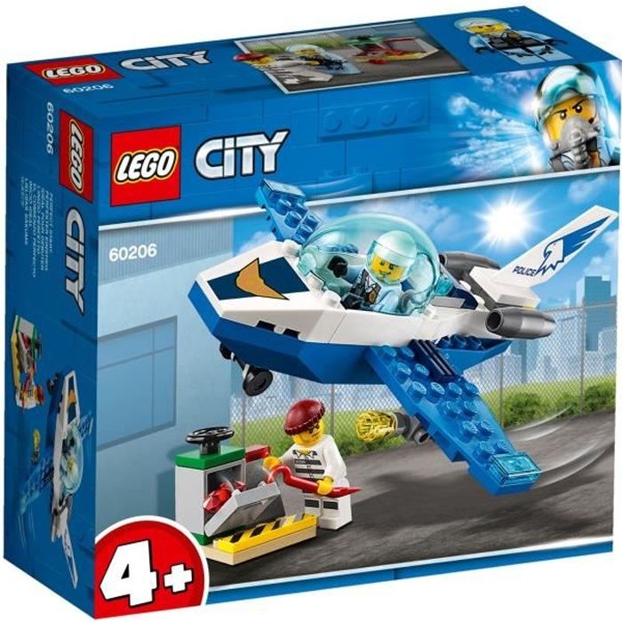 LEGO® City 60206 Le jet de patrouille de la police