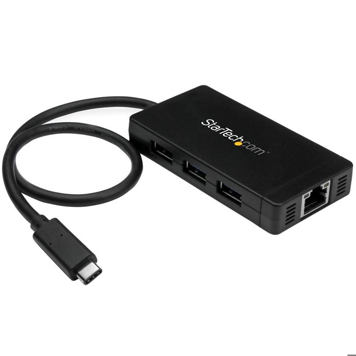 STARTECH Hub USB 3.0 à 3 ports - USB-C
