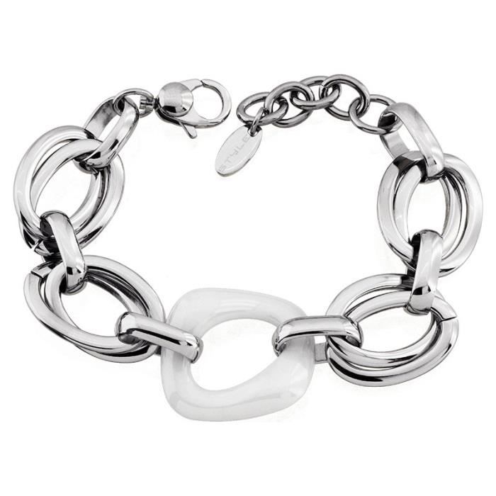 Bracelet Lotus LS1607,2/1 Acier Céramique