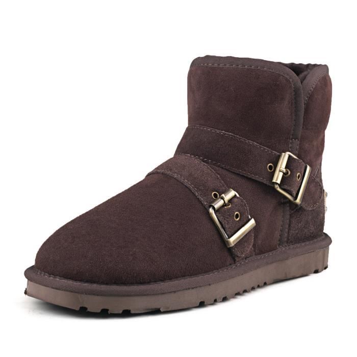 Chaussures Ausland Mouton Neige Pour De Bottes Fourrées Homme Hq7fq8
