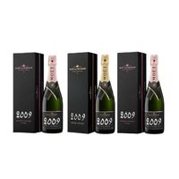 CHAMPAGNE Lot de 3 Bouteilles 0.75 Moët et Chandon Grand Vin CHAMPAGNE Lot de 3 Bouteilles 0.75 Moët et Chandon Grand Vin