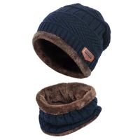 BONNET - CAGOULE Vbiger Ensemble bonnet et écharpe en maille Kids W BONNET - CAGOULE Vbiger Ensemble bonnet et écharpe en maille Kids W