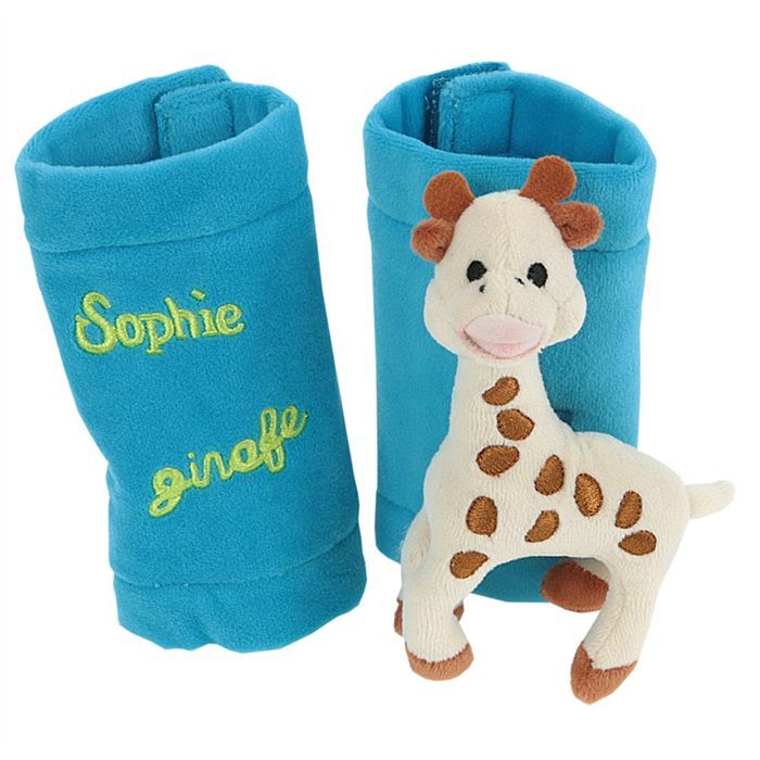 VULLI Protège Enrouleur Bleu Sophie La Girafe