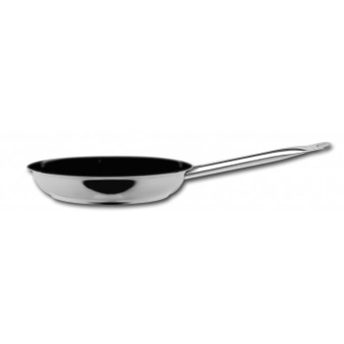 ARTAME Poêle grand gourmet antiadhésive - Ø 20 cm - Gris argenté