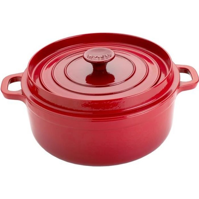INVICTA PUV302320 Cocotte ronde 32cm - Rubis