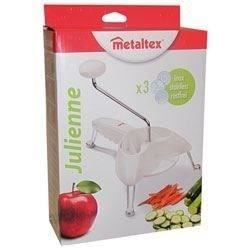 METALTEX Moulin a julienne avec 3 grilles Inox