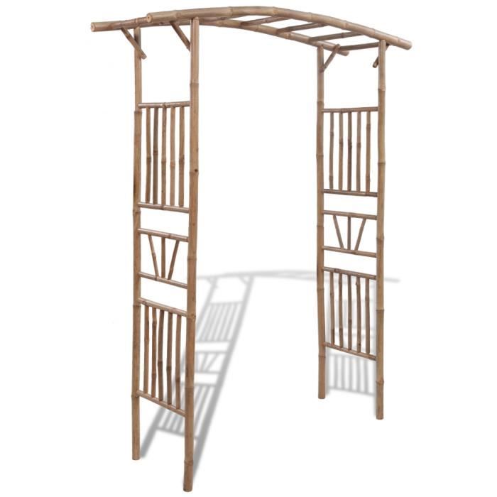 Arche en bambou  entr e de jardin d coration Achat 