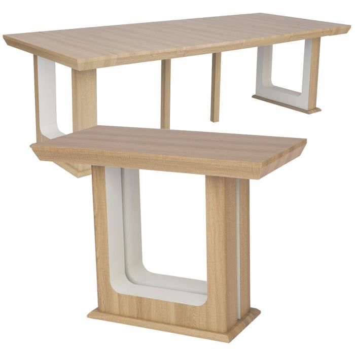 Table Clair Console Extensible Houston 250cm Chêne xdBeWrCo