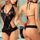 Kingwing® Sous-vêtements femmes Lingerie Sexy Dent