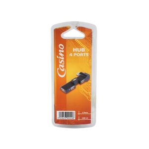 Hub USB - 4 ports - Escamotable