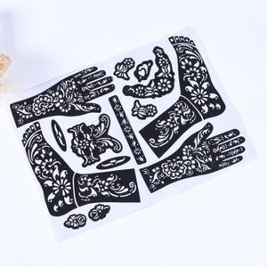 pochoir de tatouage imperméable bricolage dessin temporaire peinture