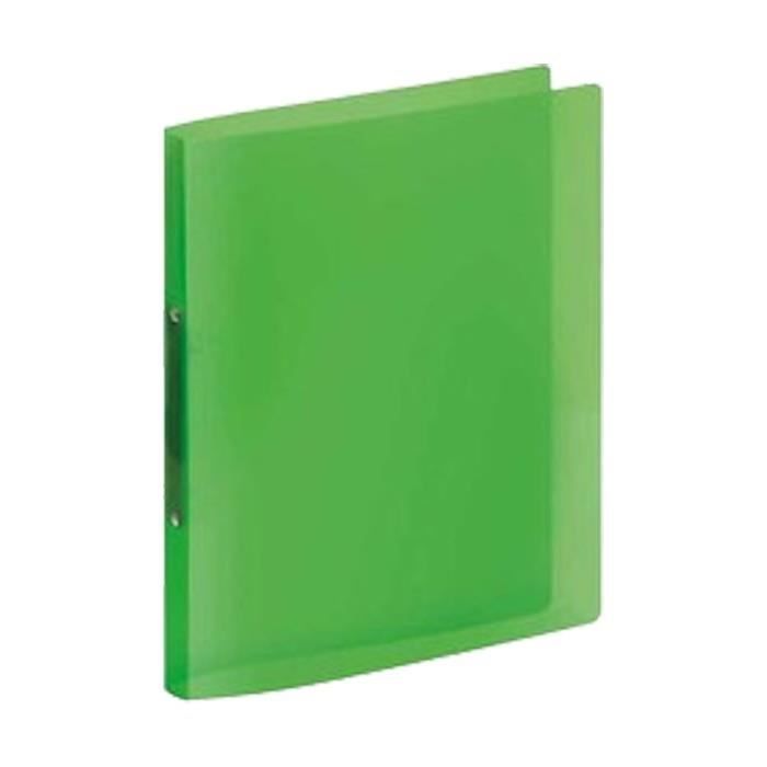 viquel - classeur rangement de documents souple a4 - pvc - 4 anneaux