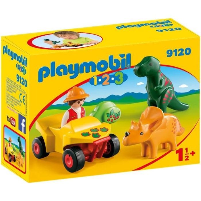Playmobil - Nouveaute 2018 - Explorateur et dinosaures - 9120