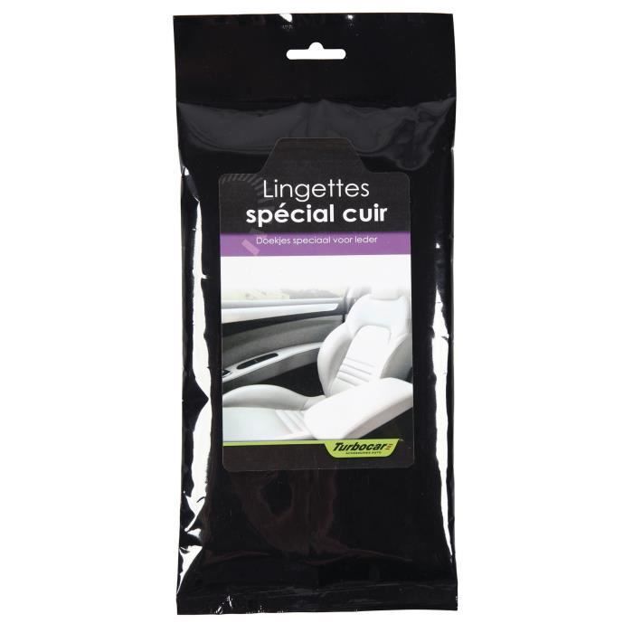 TURBOCAR Lingette spéciale cuir - 15 pièces