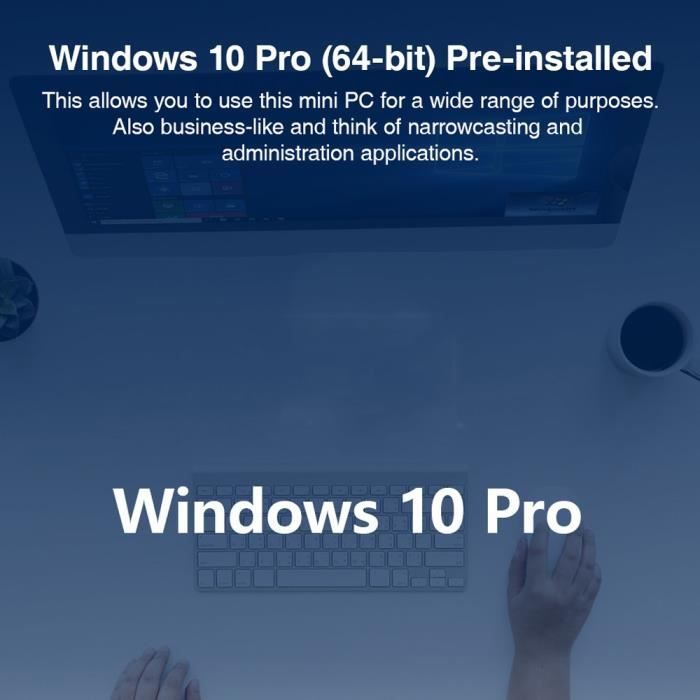 Mini PC Beelink J45 8GB +128GB Ordinateur PC Intel2