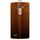 Coque LG G4 design Cuir marron piqure