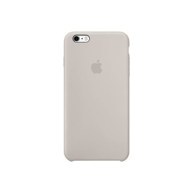 Coque iPhone APPLE Coque silicone blanc pour iPhone 6S Plus